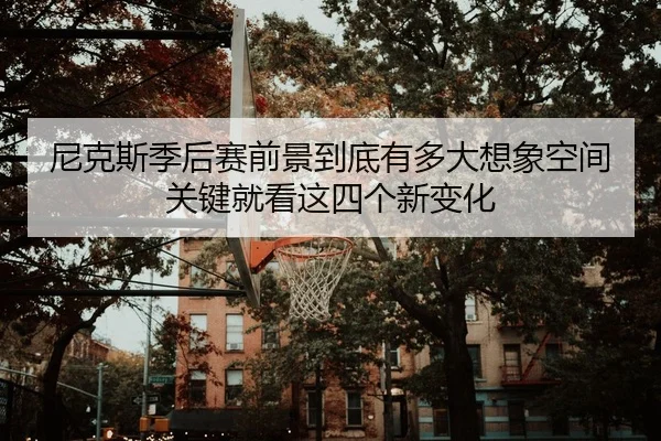 尼克斯季后赛前景到底有多大想象空间关键就看这四个新变化